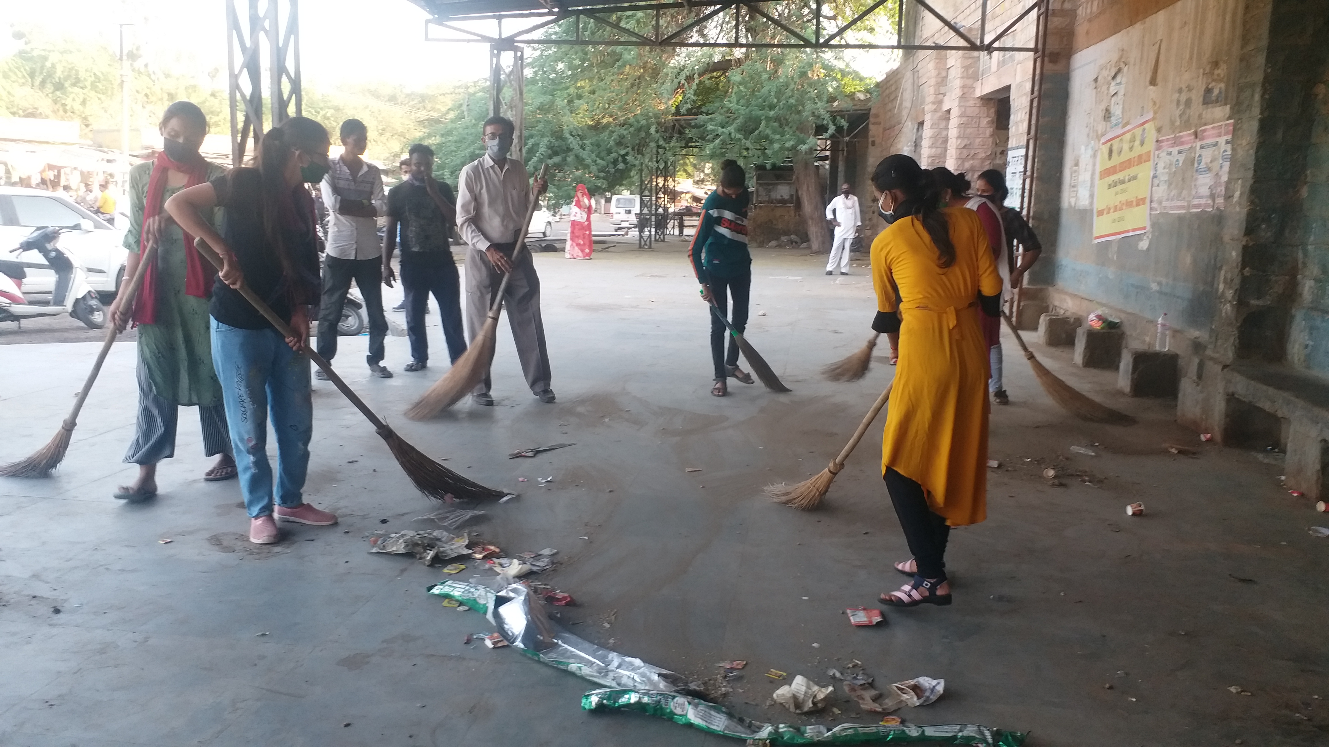 Events organized on Gandhi Jayanti, जालोर न्यूज, राजस्थान में गांधी जयंती