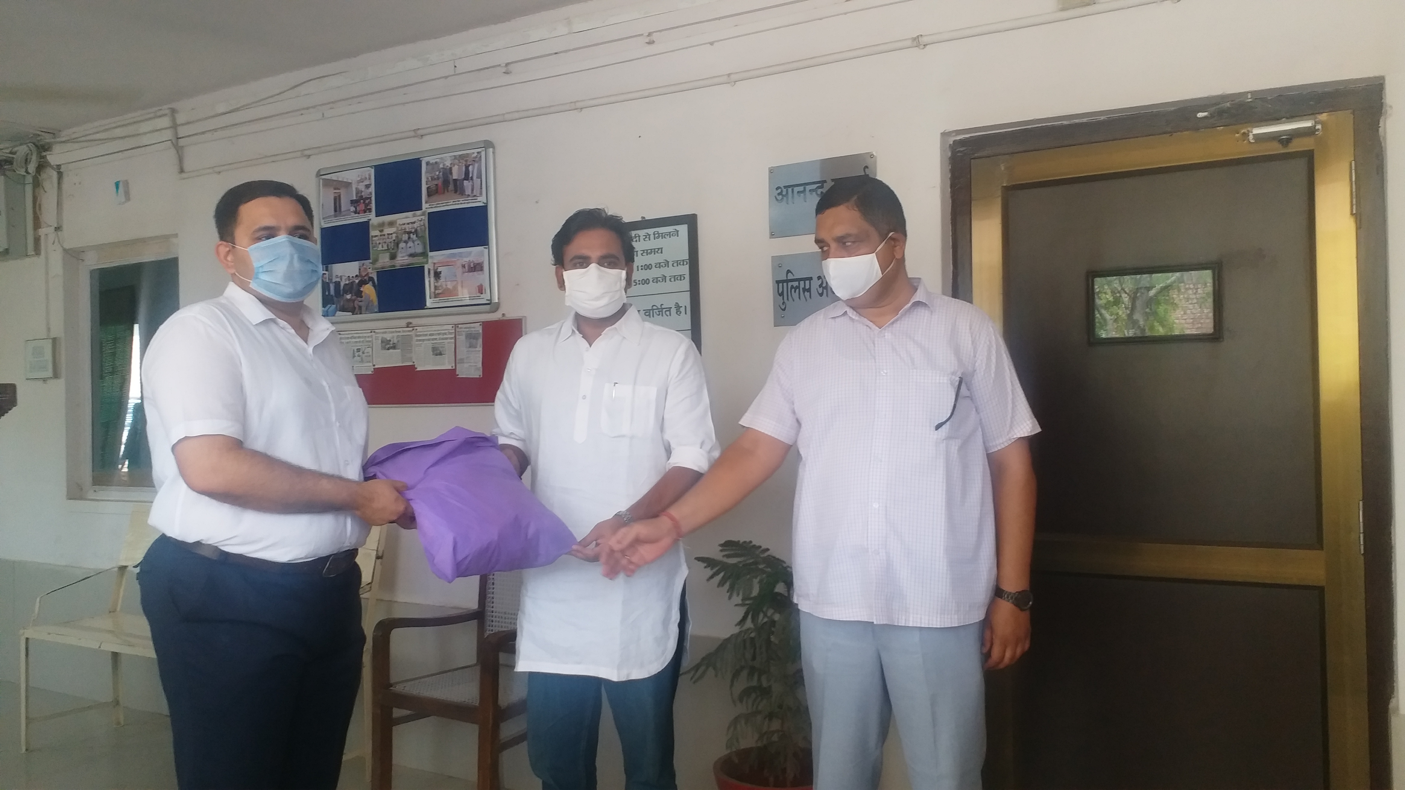 Barmer covid Safety Kit Distributed