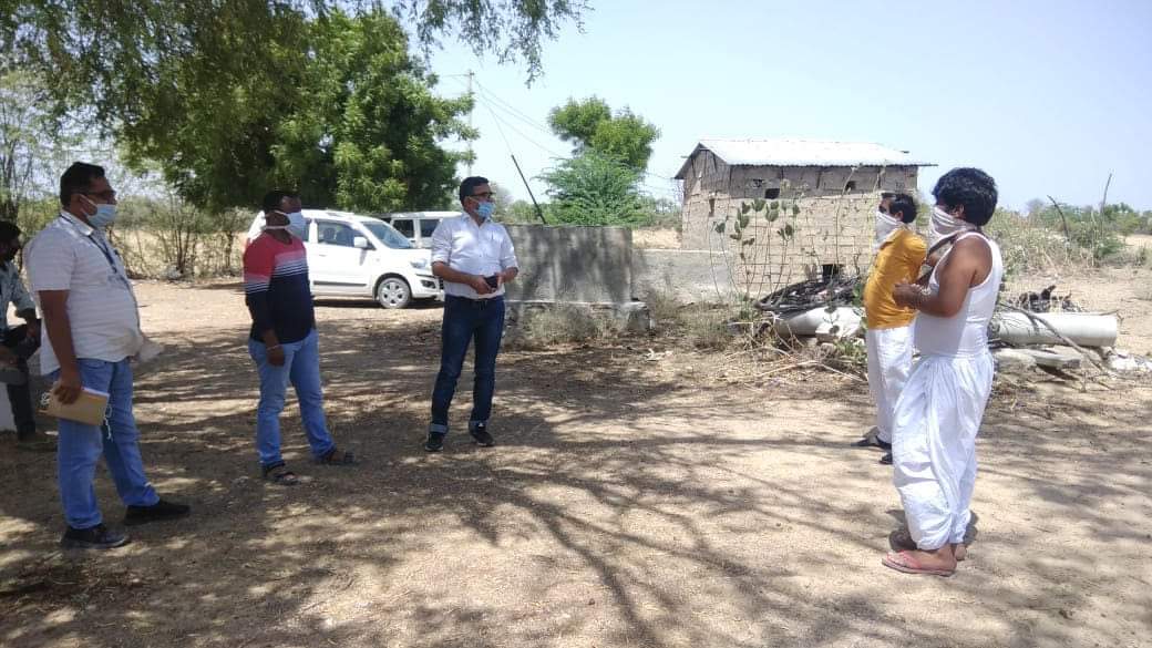 बालोतरा न्यूज़,  बाड़मेर न्यूज़,  ग्राम वालियाना में कर्फ्यू,  जीरो मोबिलिटी घोषित,  Balotra News,  Barmer News,  Curfew in village Valiana,  Zero mobility declared