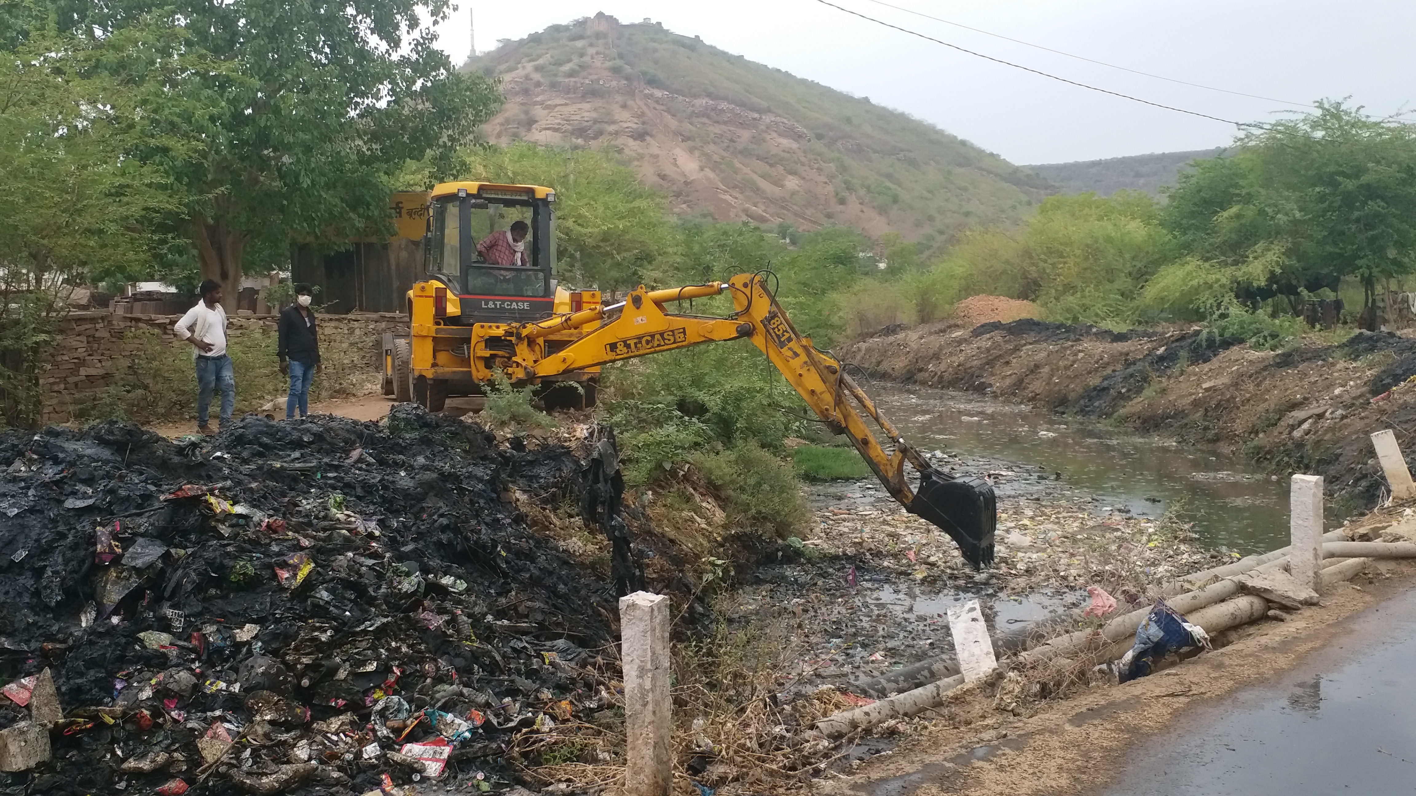 city council has done cleaning, नगर परिषद ने सफाई करवाई