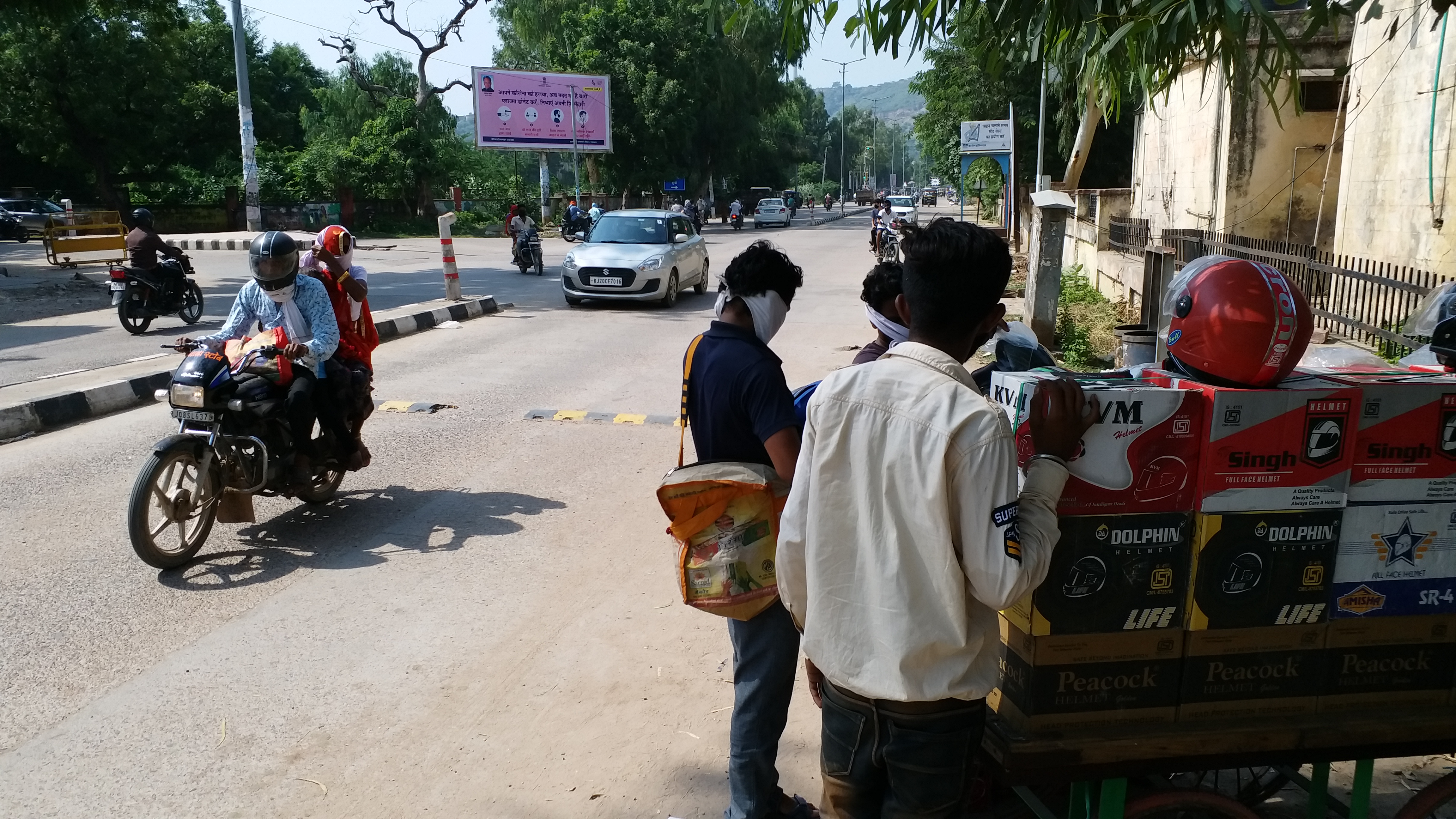 Bundi helmet system latest news,  Helmet system opposed in Bundi