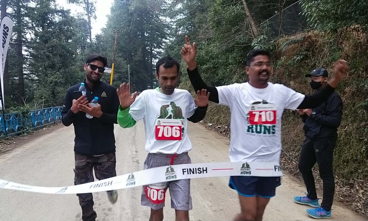 मोनू कुमार पंकज ने जीता लॉ अल्ट्रा रन, Monu Kumar Pankaj won the law ultra run