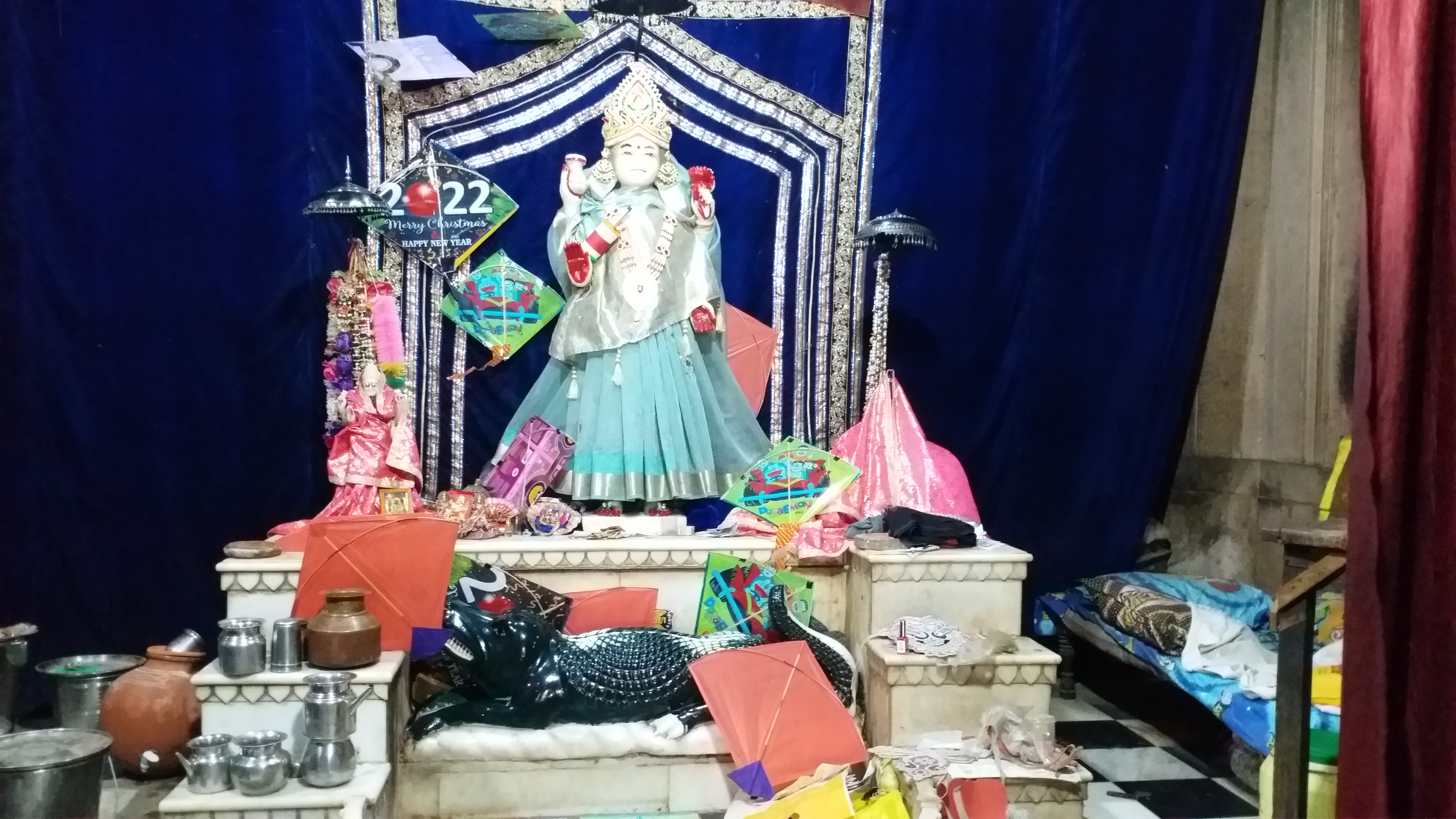 Ganga Mandir,  Devasthan Department,  Muslim sculptor,  Ganga temple in Bharatpur