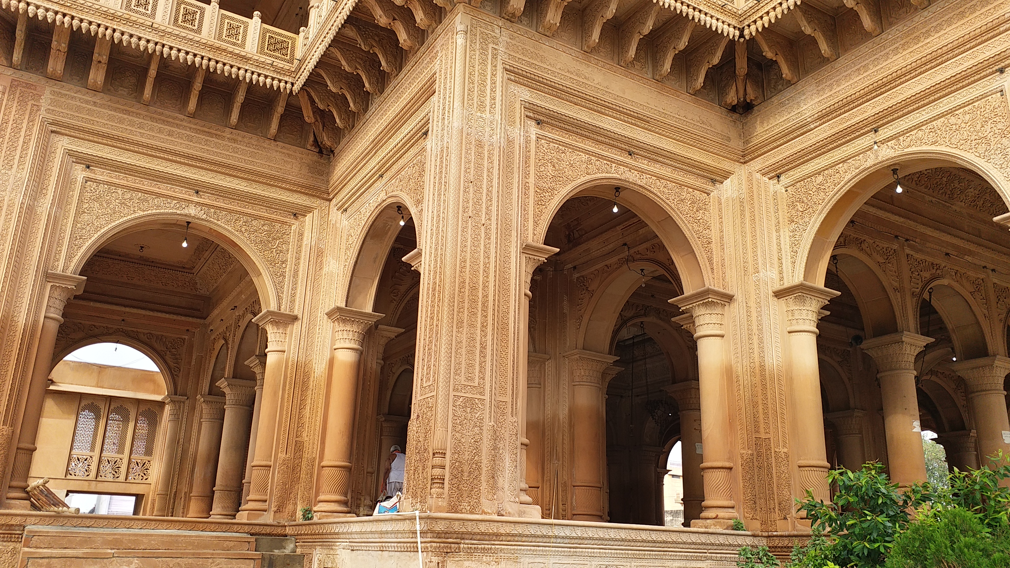 Ganga Mandir,  Devasthan Department,  Muslim sculptor,  Ganga temple in Bharatpur