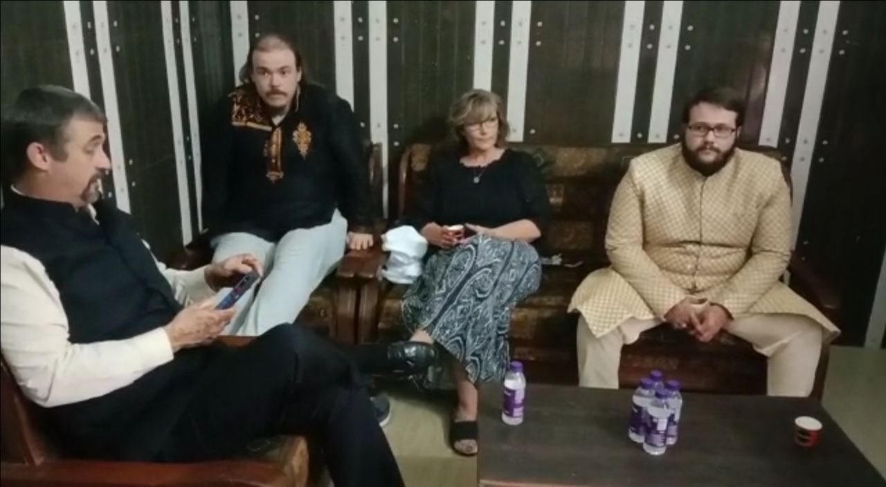 american groom came to Bharatpur to marry