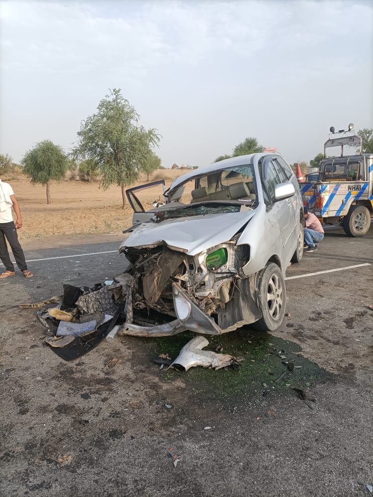 Accident in Churu district