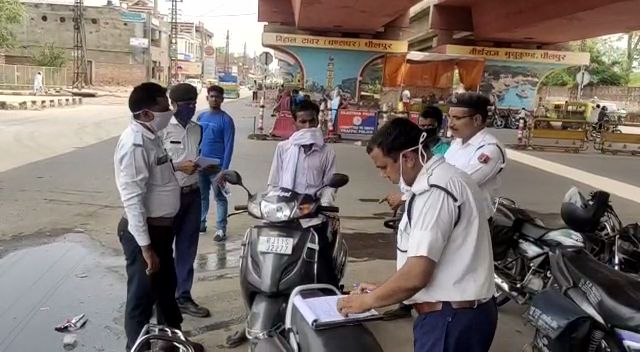 Violation of Traffic Rules, Dholpur Traffic Police News