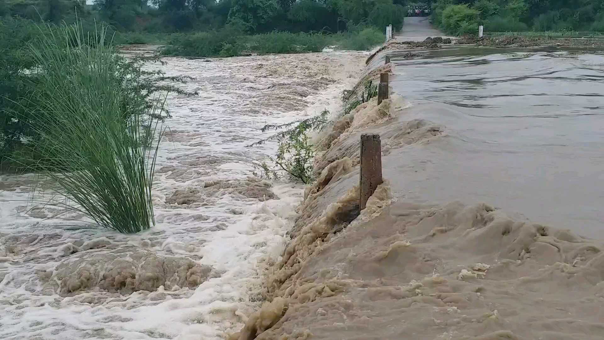 धौलपुर में बाढ़ का खतरा