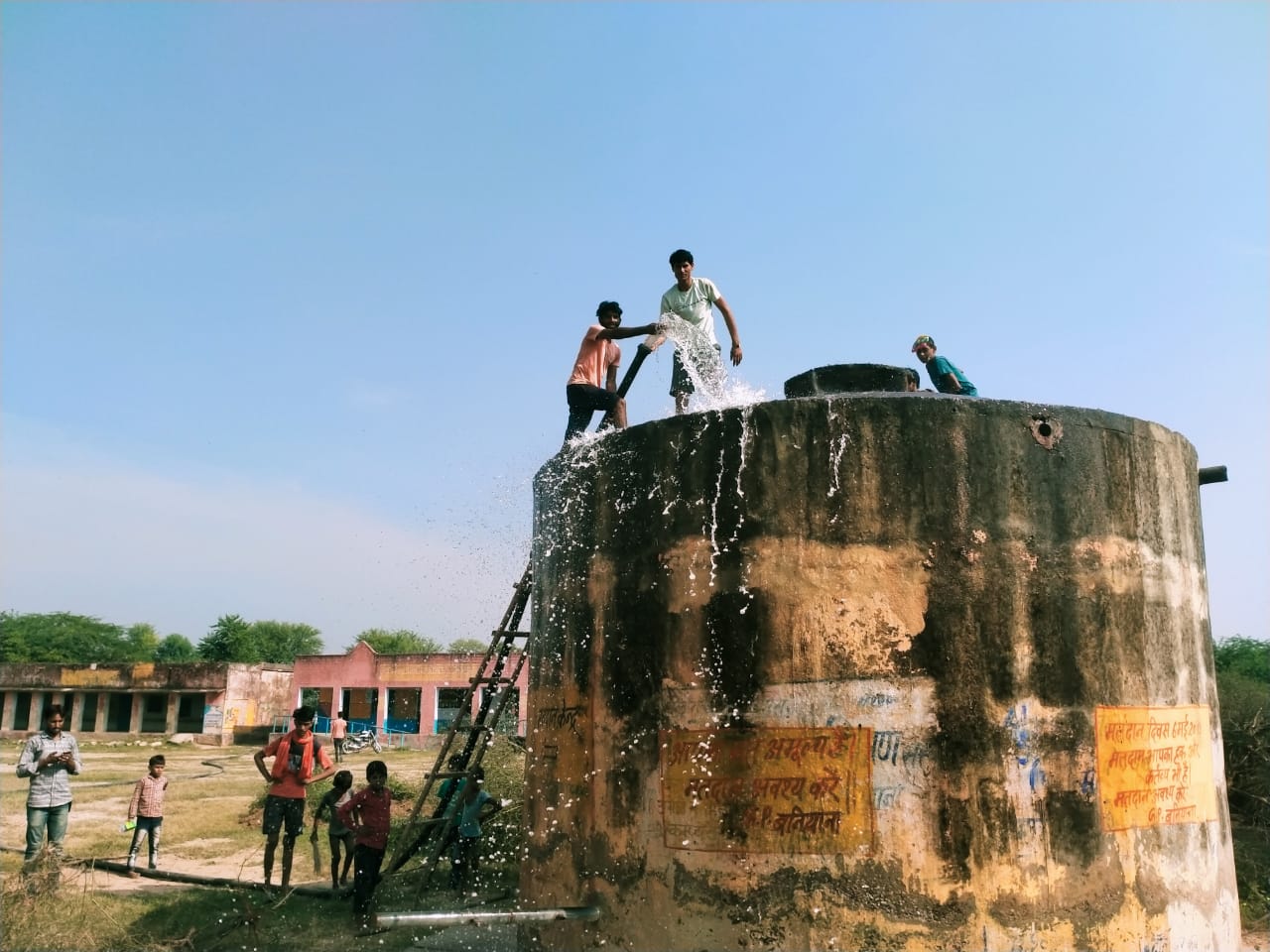 Dausa news, Water supply department, water tank