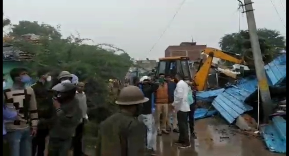 डूंगरपुर न्यूज, सागवाड़ा नगर पालिका, गामठवाडा, अतिक्रमण हटाने की कार्रवाई, Dungarpur News, Sagwara Municipality, Gamathwada, infringement action