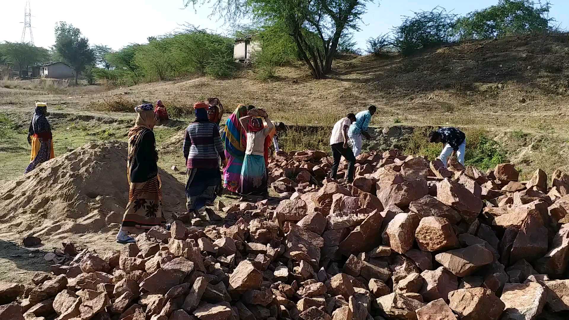 MNREGA status in Dungarpur, मनरेगा