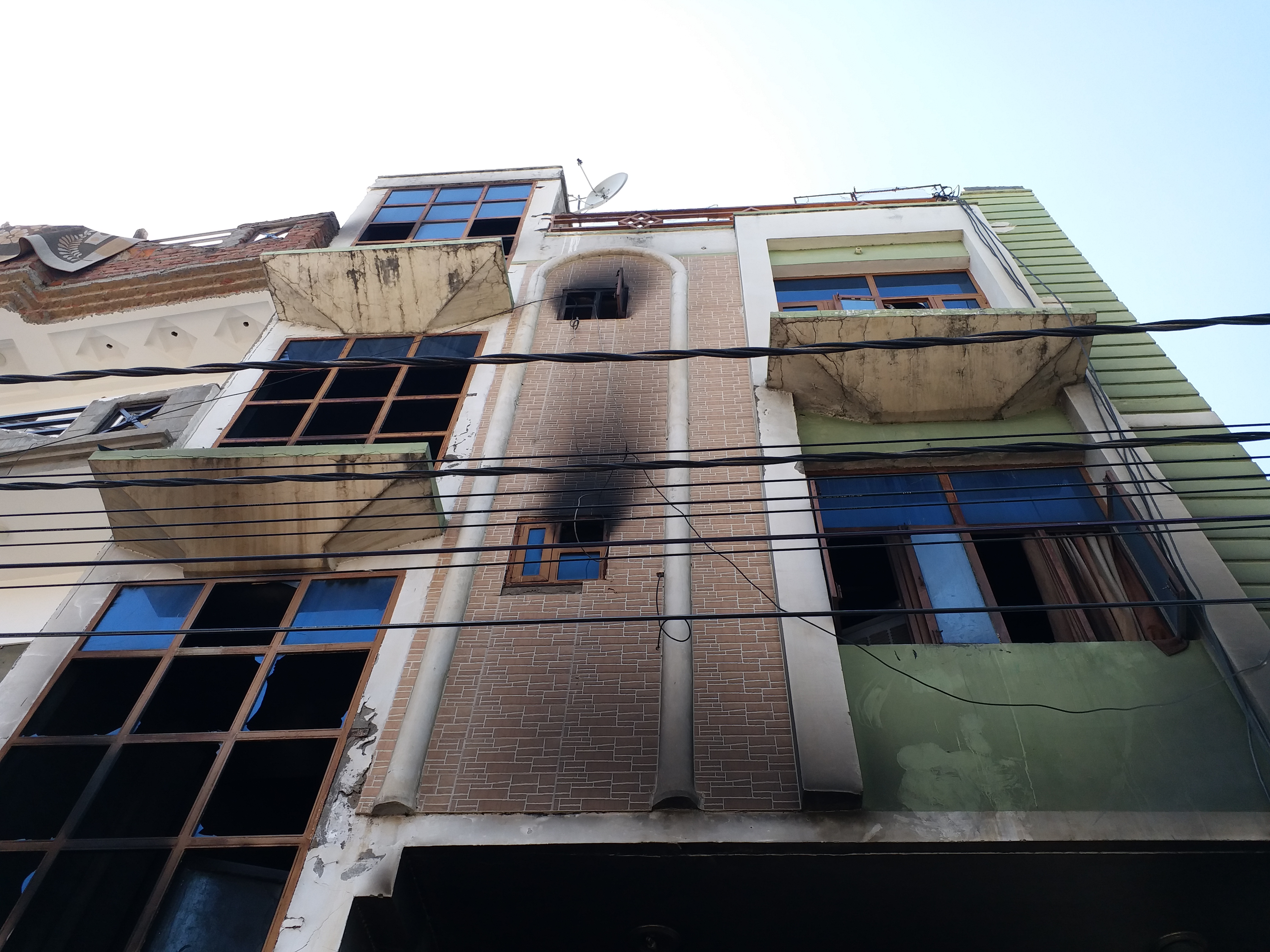 caught fire in godam in jaipur