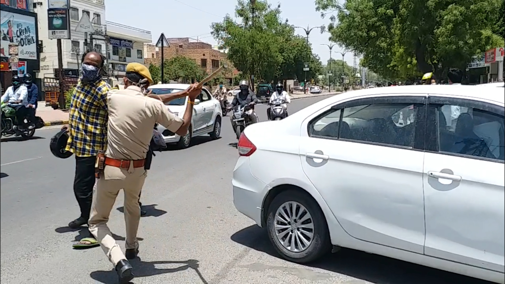 जोधपुर की खबर, जोधपुर पुलिस लाठीचार्ज मामला, jodhpur news, jodhpur police Lathicharge case