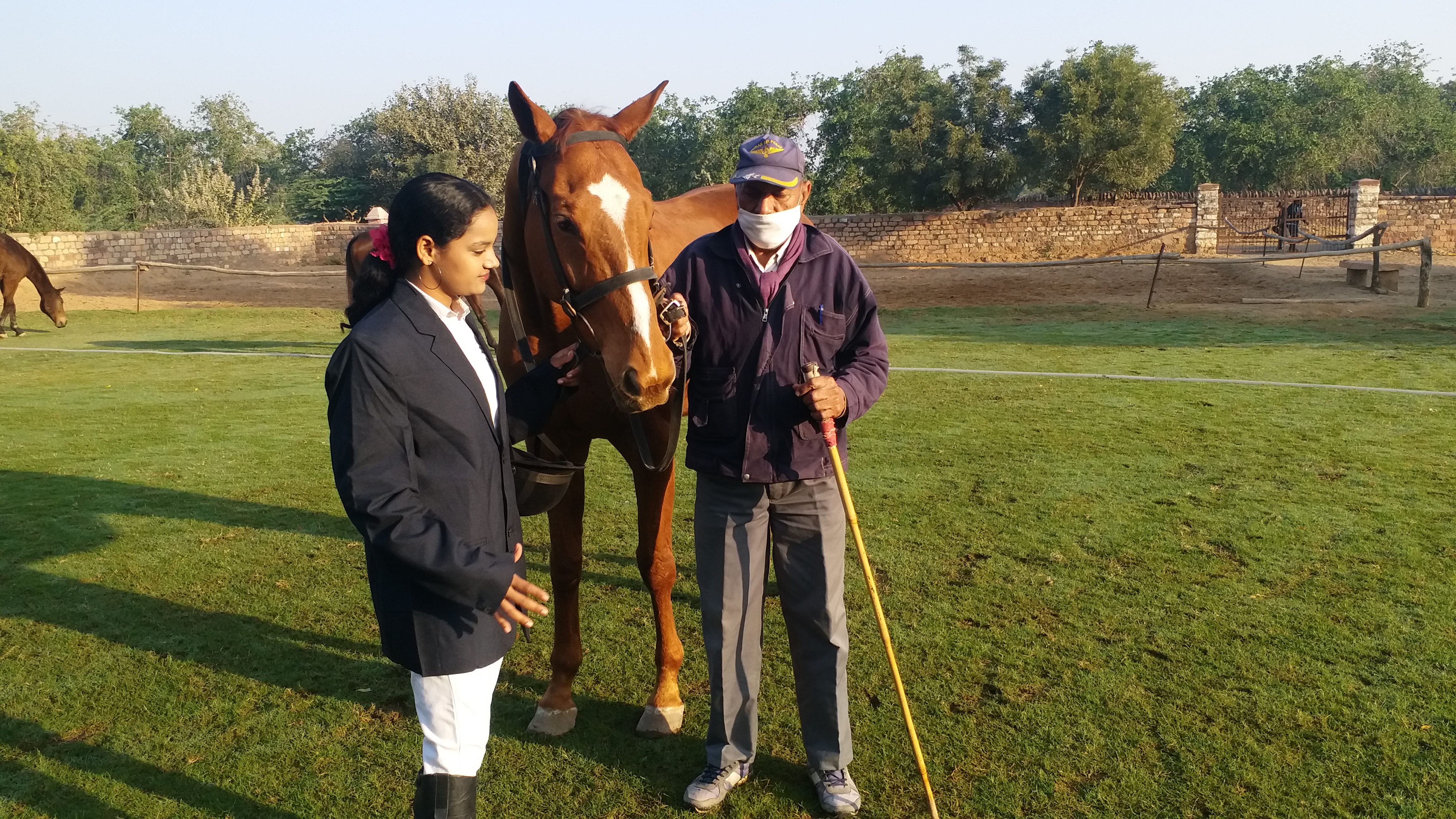 Saima Syed One Star Horse Rider, All India Open Endurance Competition,  Saima Syed in Endurance Race, Female Horse rider Saima Syed Jodhpur