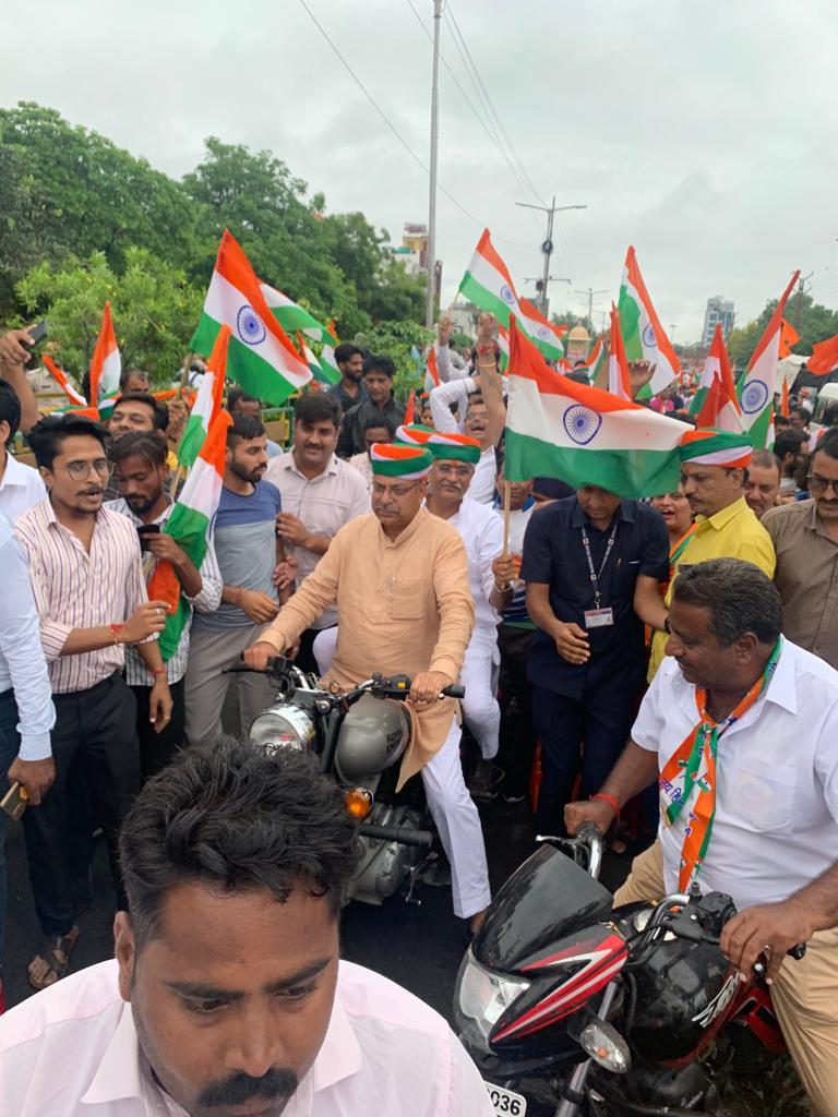 Tiranga yatra In Jodhpur