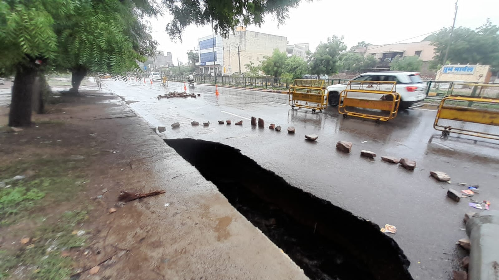 Heavy Rain in Jodhpur