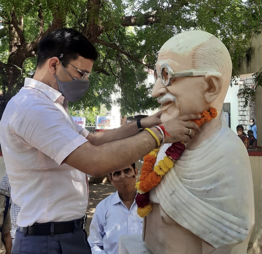 Events organized on Gandhi Jayanti, जालोर न्यूज, राजस्थान में गांधी जयंती