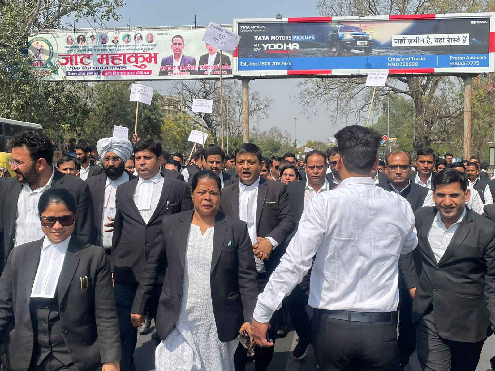 Advocate Protest in Jaipur