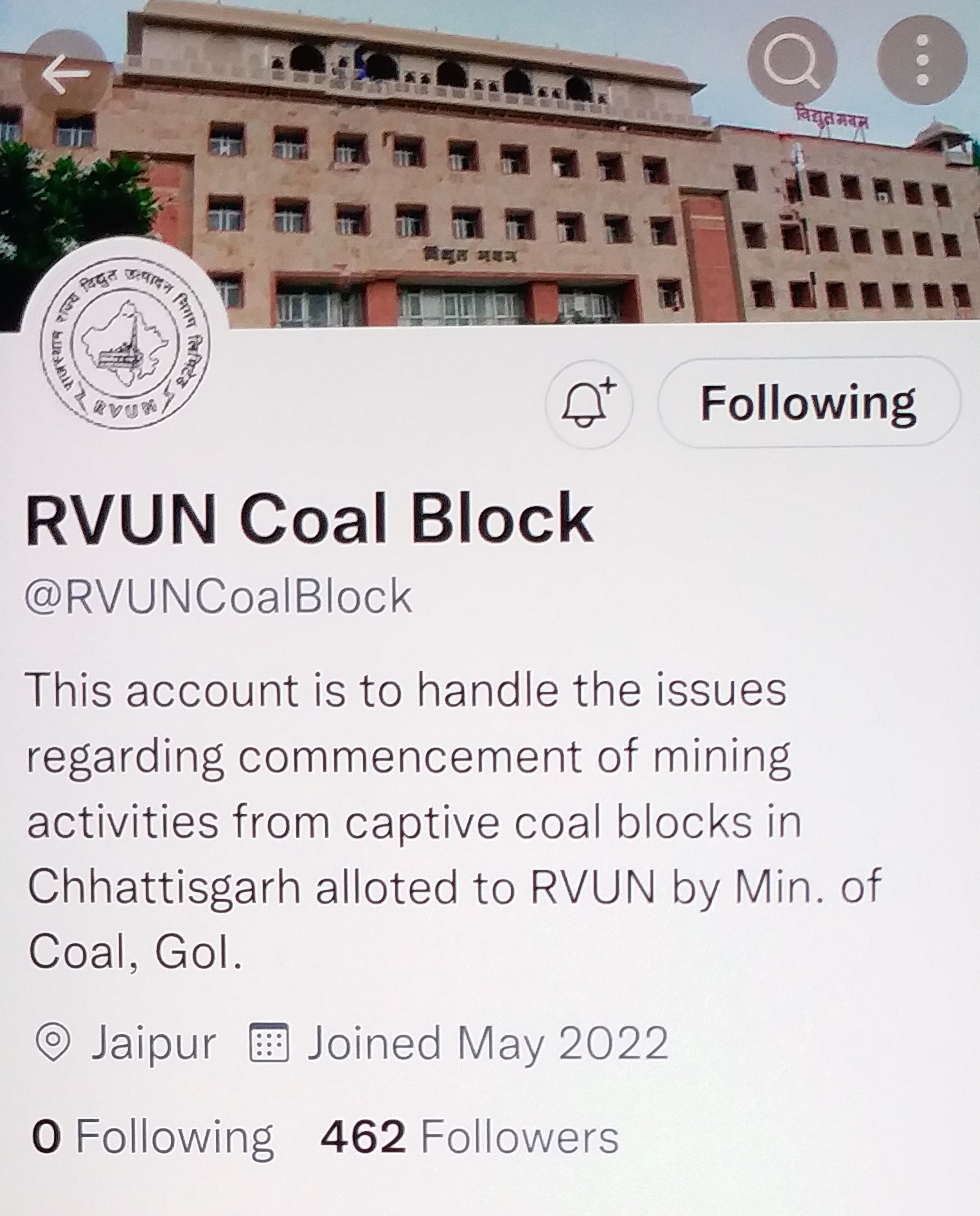 Tweet War Over Coal