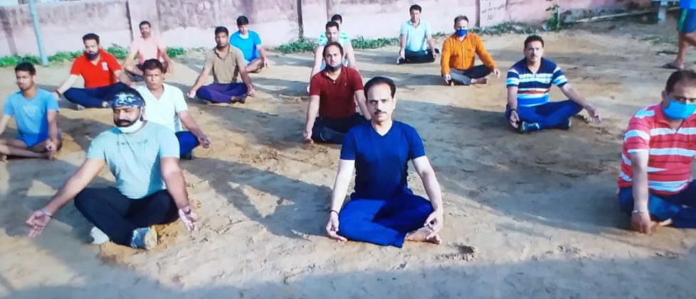 jaipur news, International yoga day, Corona protocol
