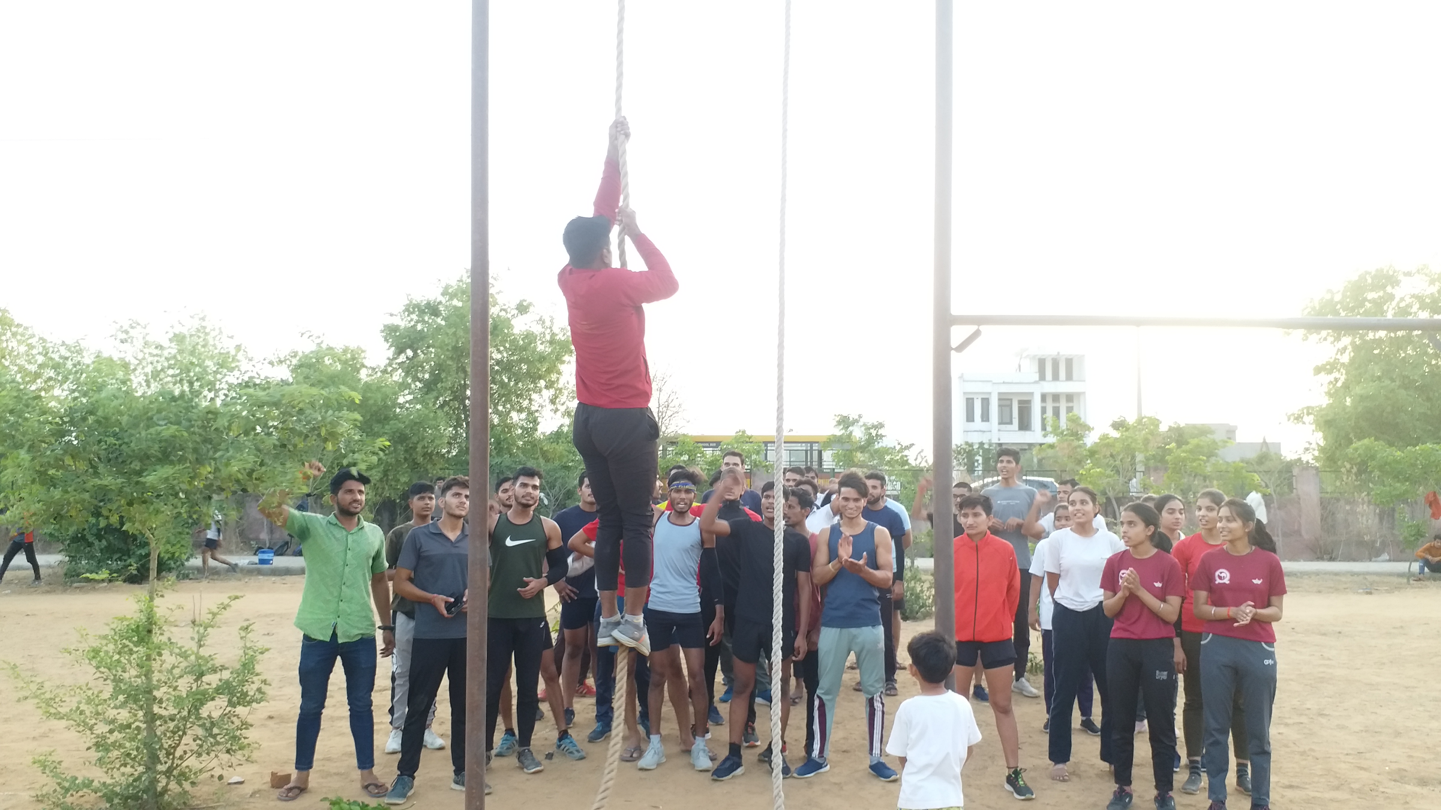 ETV bharat Rajasthan News, Free Physical fitness training in Jaipur