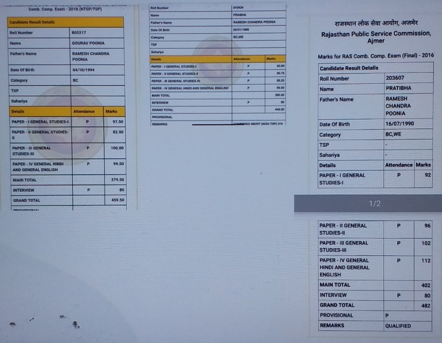 viral marks sheet