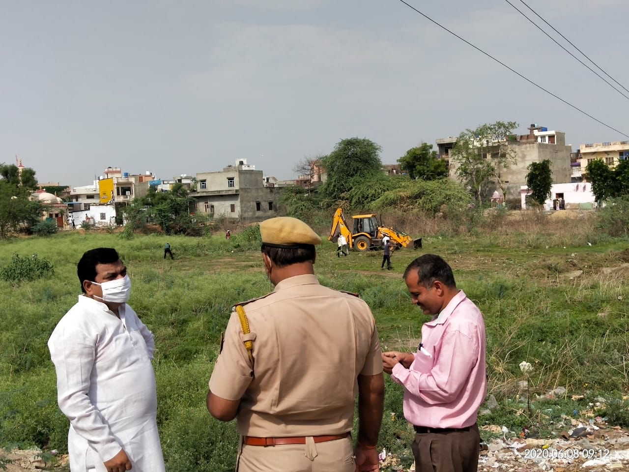 MLA Ved Prakash Solanki, चाकसू जयपुर न्यूज़, पार्क का निर्माण