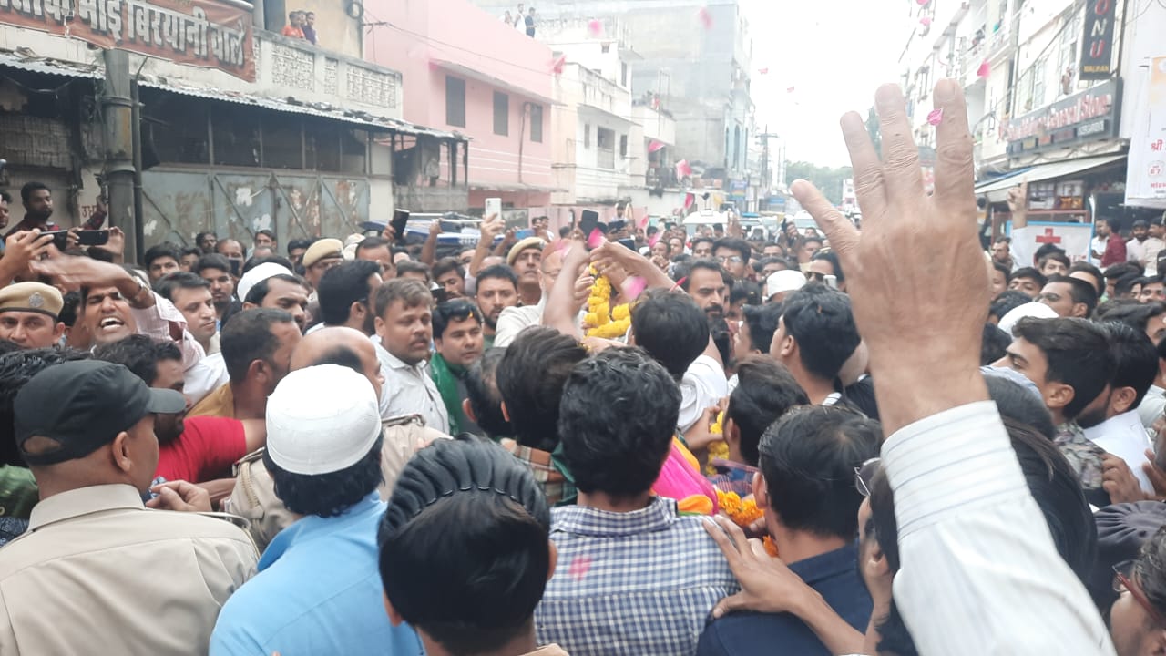 Asaduddin Owaisi in Jaipur