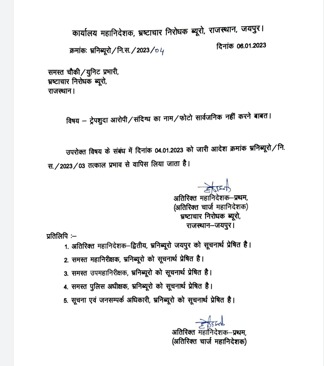 ACB withdraws disputed order