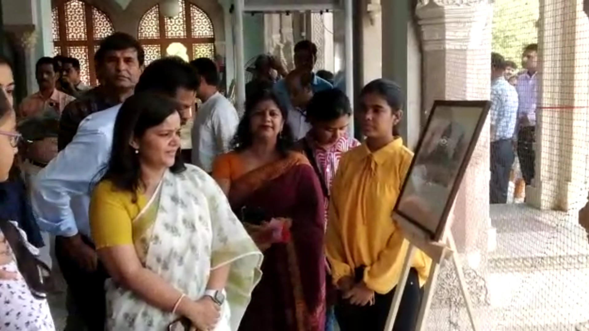 Tourists visit museums in Rajasthan