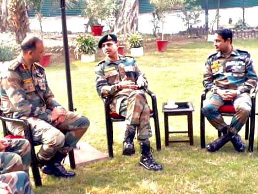 Sachin Pilot seen in army uniform