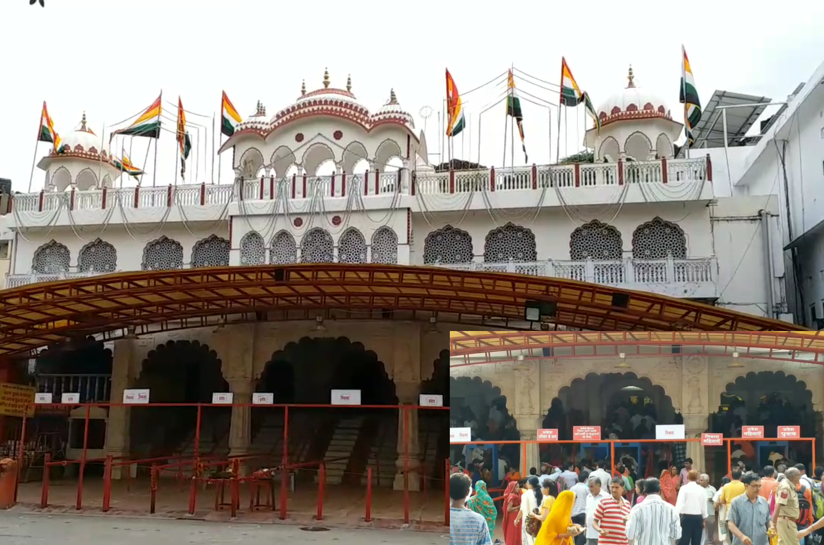 मंदिरों के बाहर छाया सन्नाटा , जयपुर की खबर , राजस्थान हिंदी न्यूज