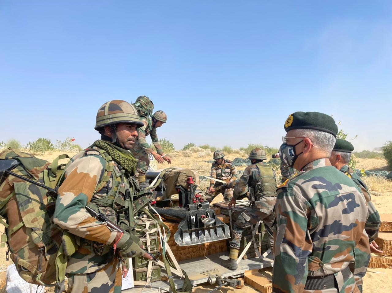 Jaisalmer Indian Army Exercise