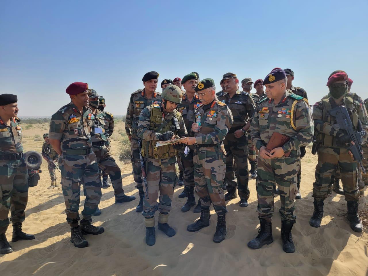 Jaisalmer Indian Army Exercise