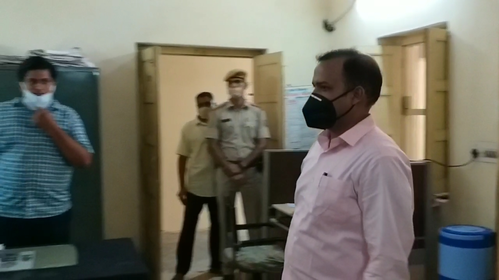 कलेक्टर ने कलेक्ट्रेट परिसर का किया निरीक्षण, Collector inspected Collectorate premises