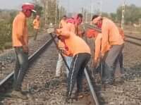 Track Maintainer Protest, Track Maintainer Protest in Kota