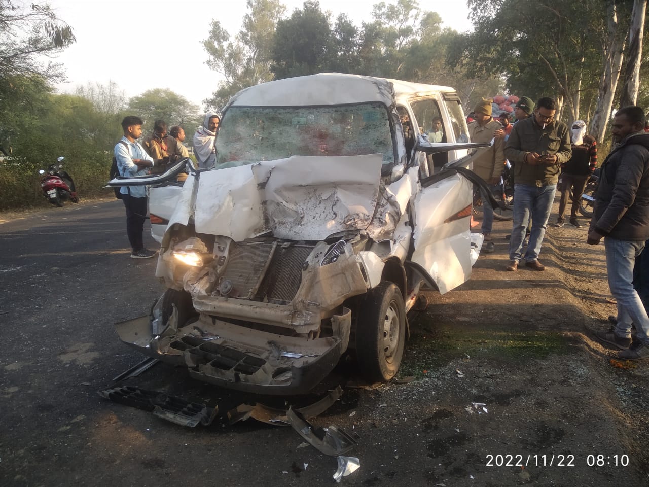 Accident in Bundi Driver Killed