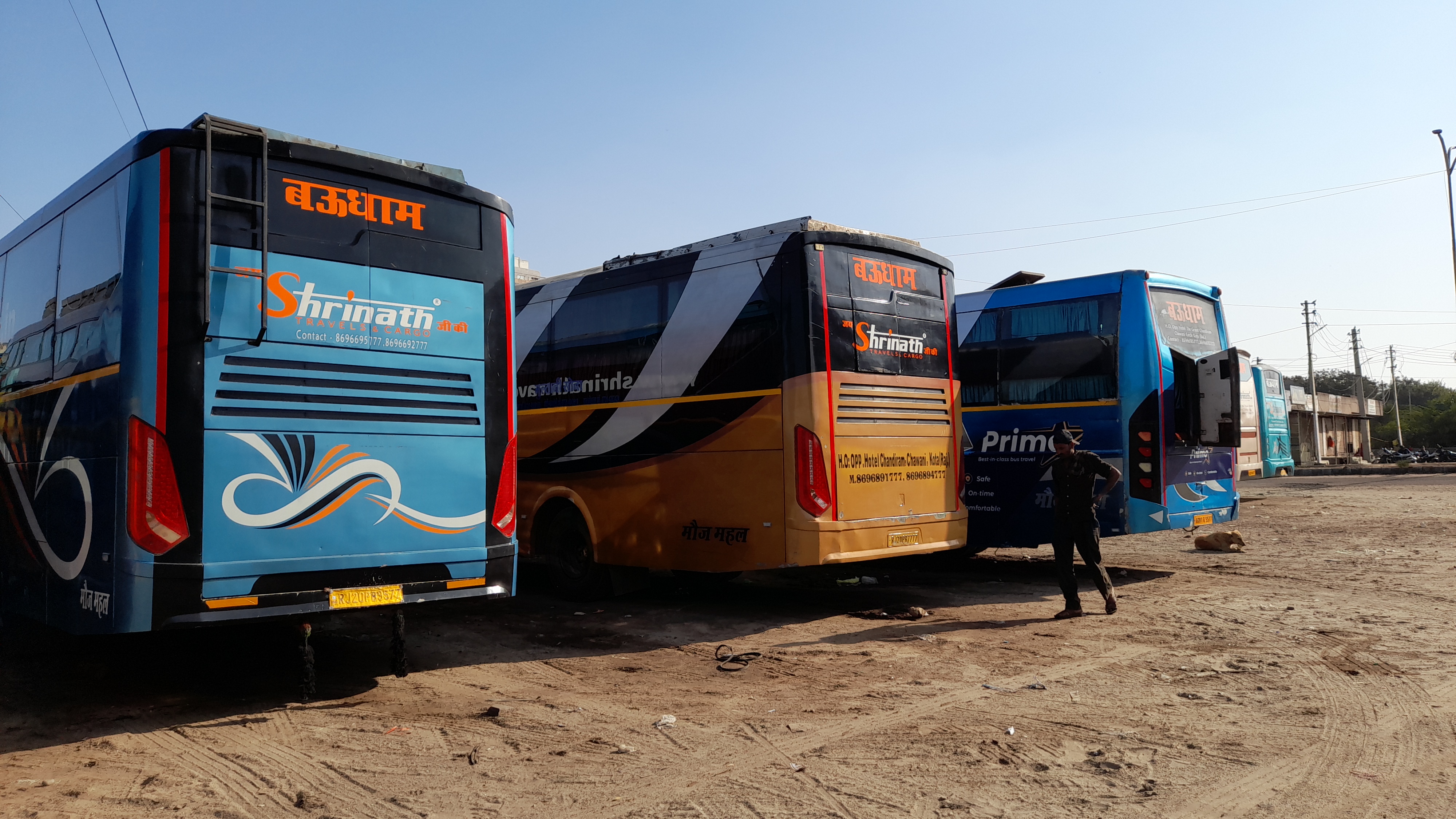 Bus Parking in Kota