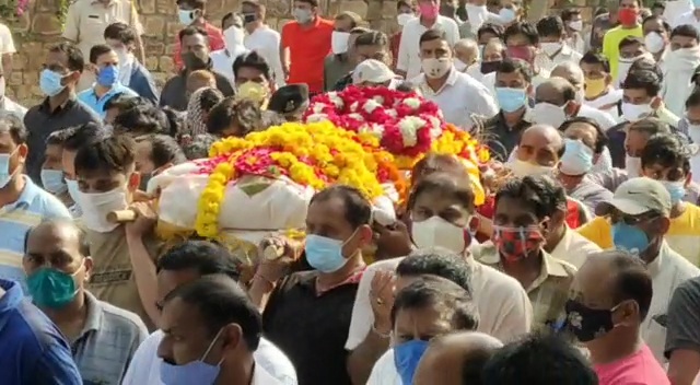 पंचतत्व में विलीन हुए ओम बिरला के पिता, Om Birla father merges in Panchatatva