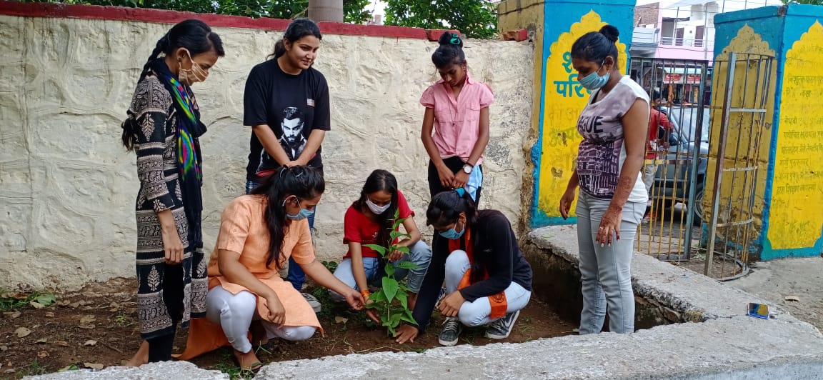 Plantation on ABVP Foundation Day, कोटा न्यूज, एबीवीपी स्थापना दिवस पर पौधरोपण