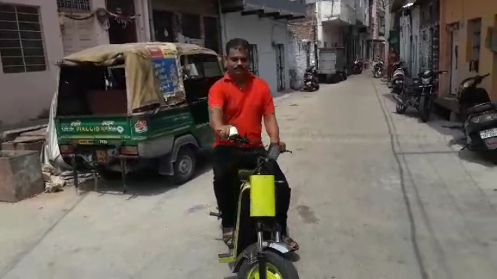 कोटा में इलेक्ट्रॉनिक बाइक,  electronic bike in kota,  kota latest news