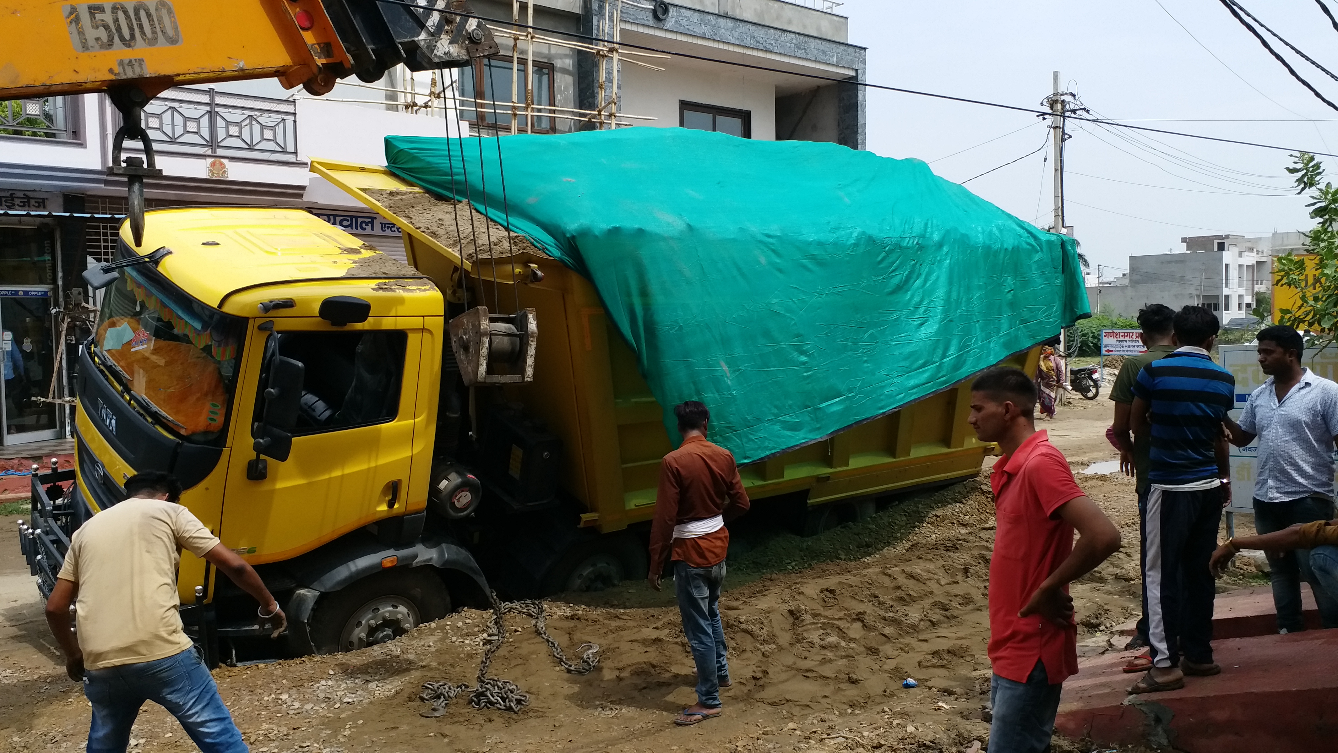 bad roads of Kota, rain in Kota