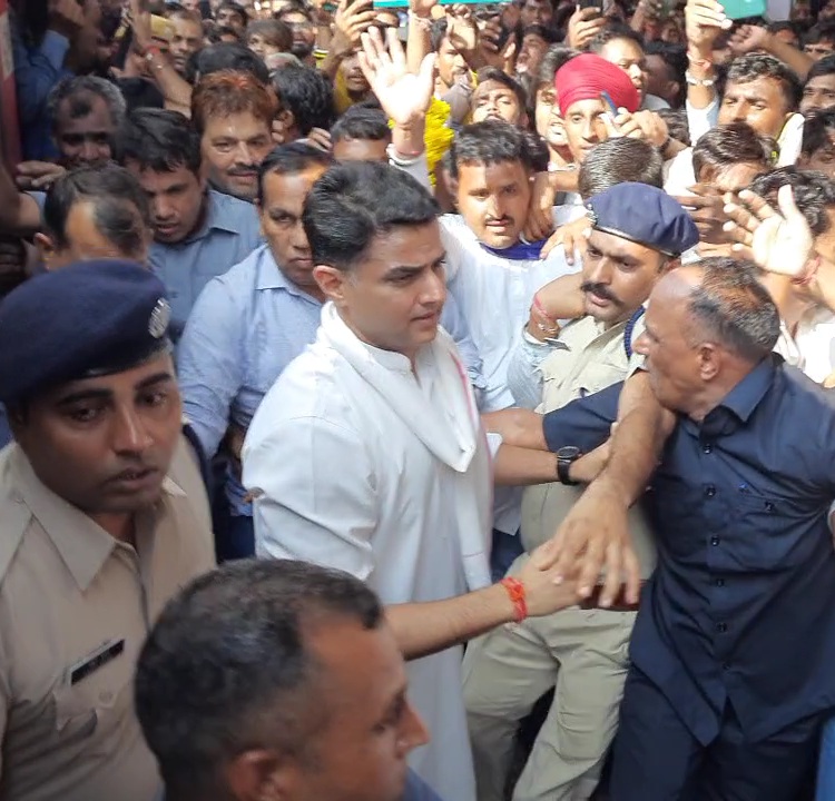 Sachin Pilot in Kota