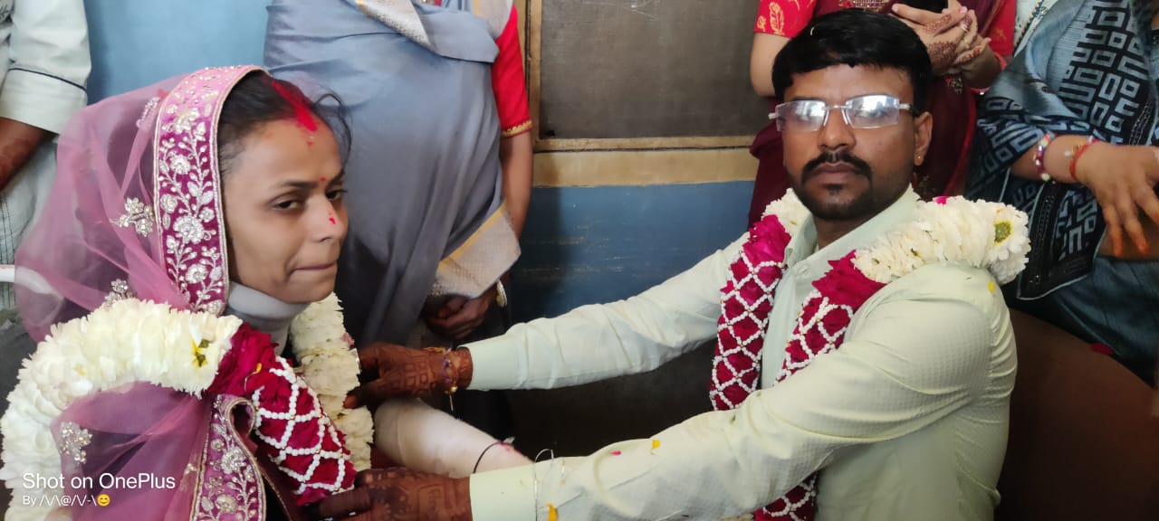 rajasthan couple married in a hospital
