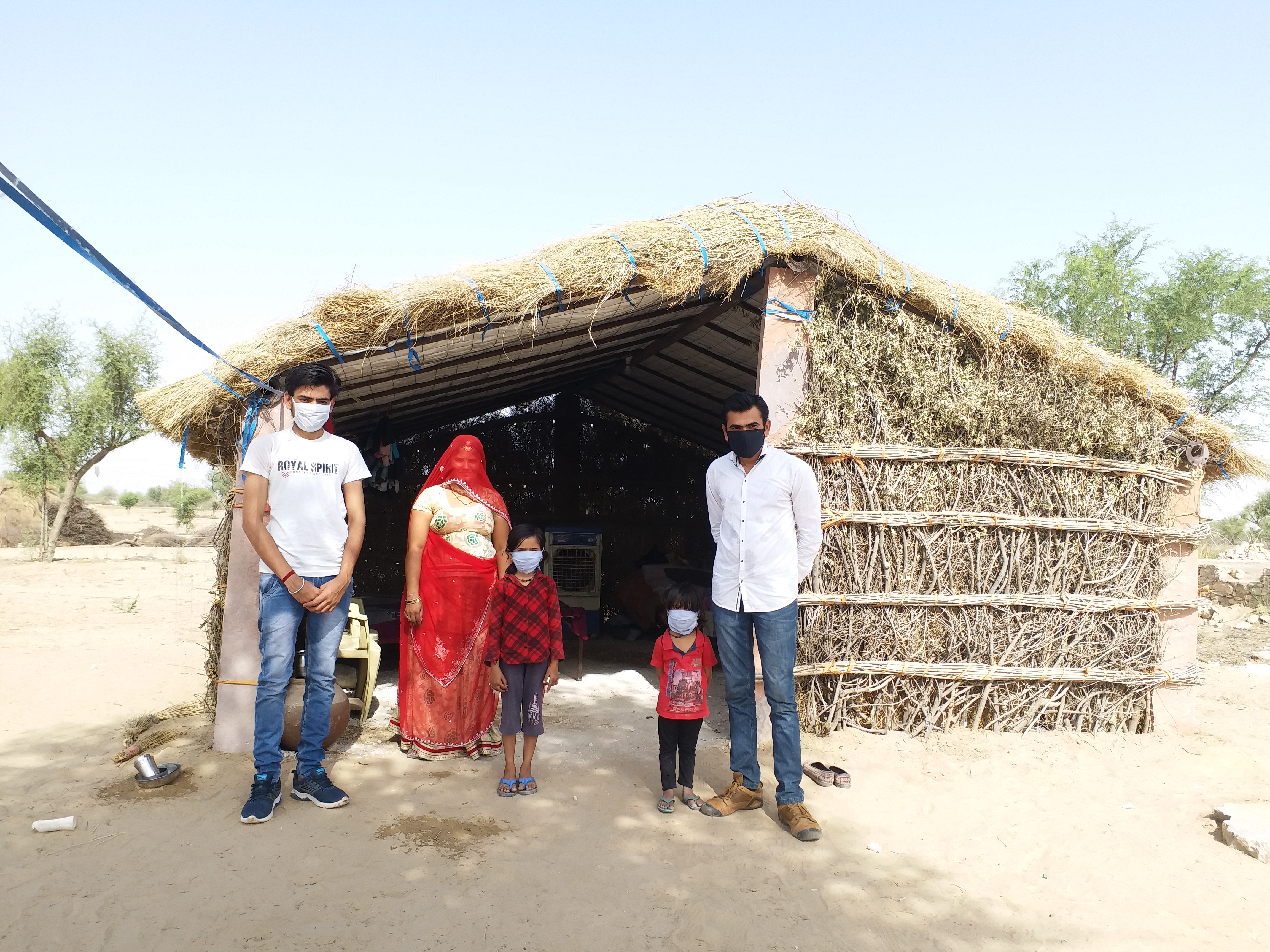 father built a hut for his son