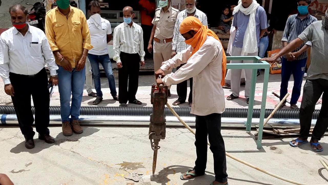 Electrical line underground at Nathdwara, राजसमंद न्यूज, नाथद्वारा में विद्युत लाइने अंडरग्राउंड