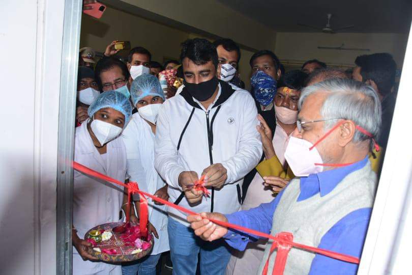 General Hospital Nathdwara,  CP Joshi inaugurates dialysis ward