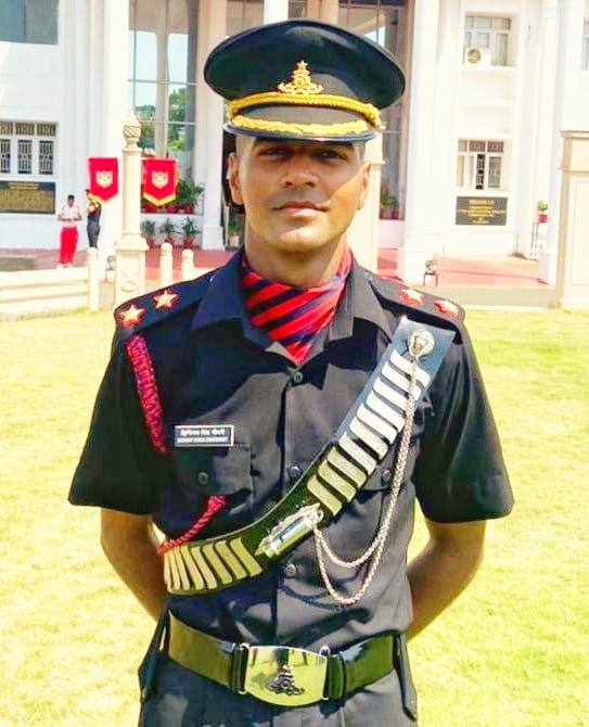 दिग्विजय सिंह का भारतीय सेना में लेफ्टिनेंट पद पर चयन, Digvijay Singh selected as Lieutenant in the Indian Army
