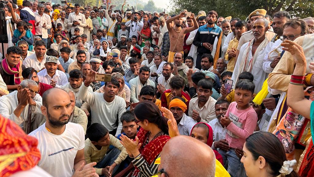 Movement of saints in Adibadri Dham