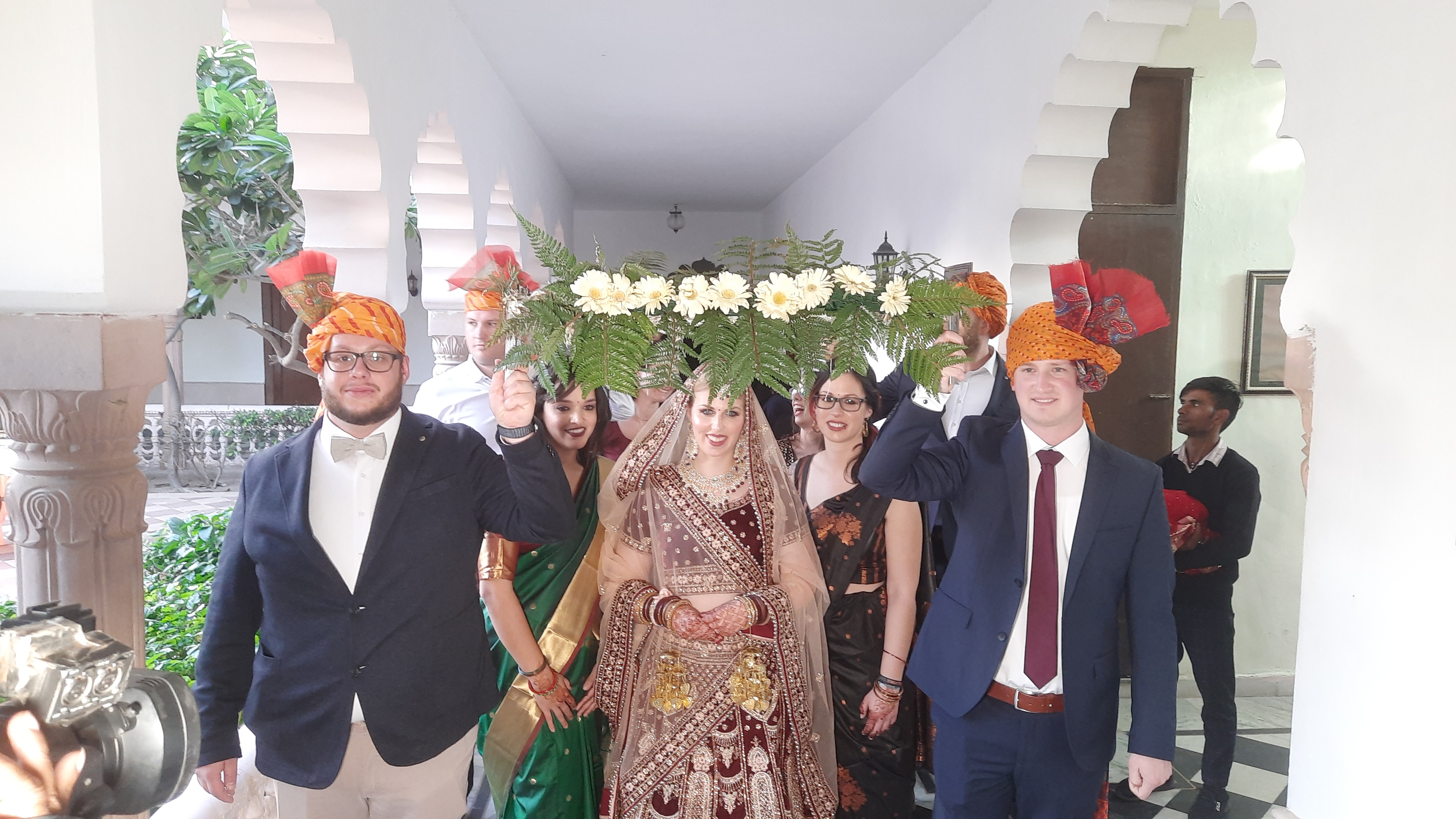 German Girl married Indian Boy in Bharatpur